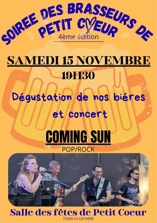 Soirée des brasseurs de Petit Cœur