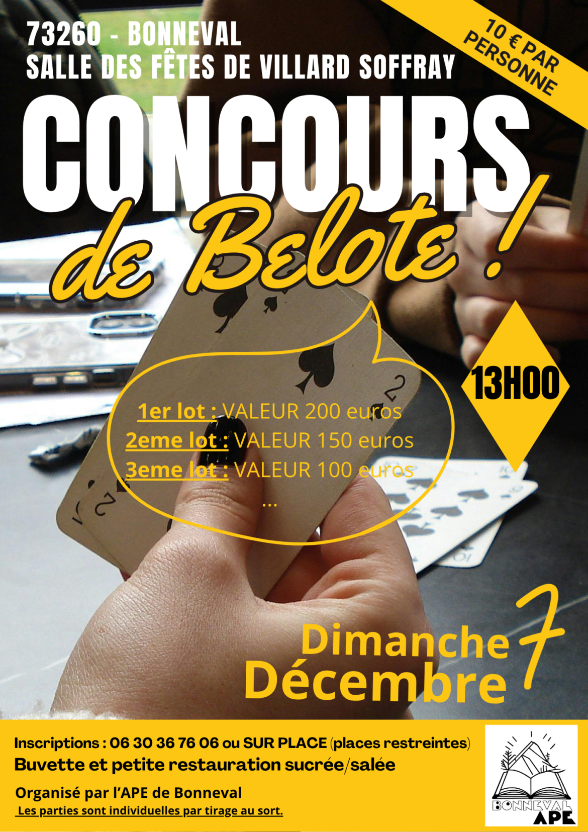 [Bonneval] Concours de Belote