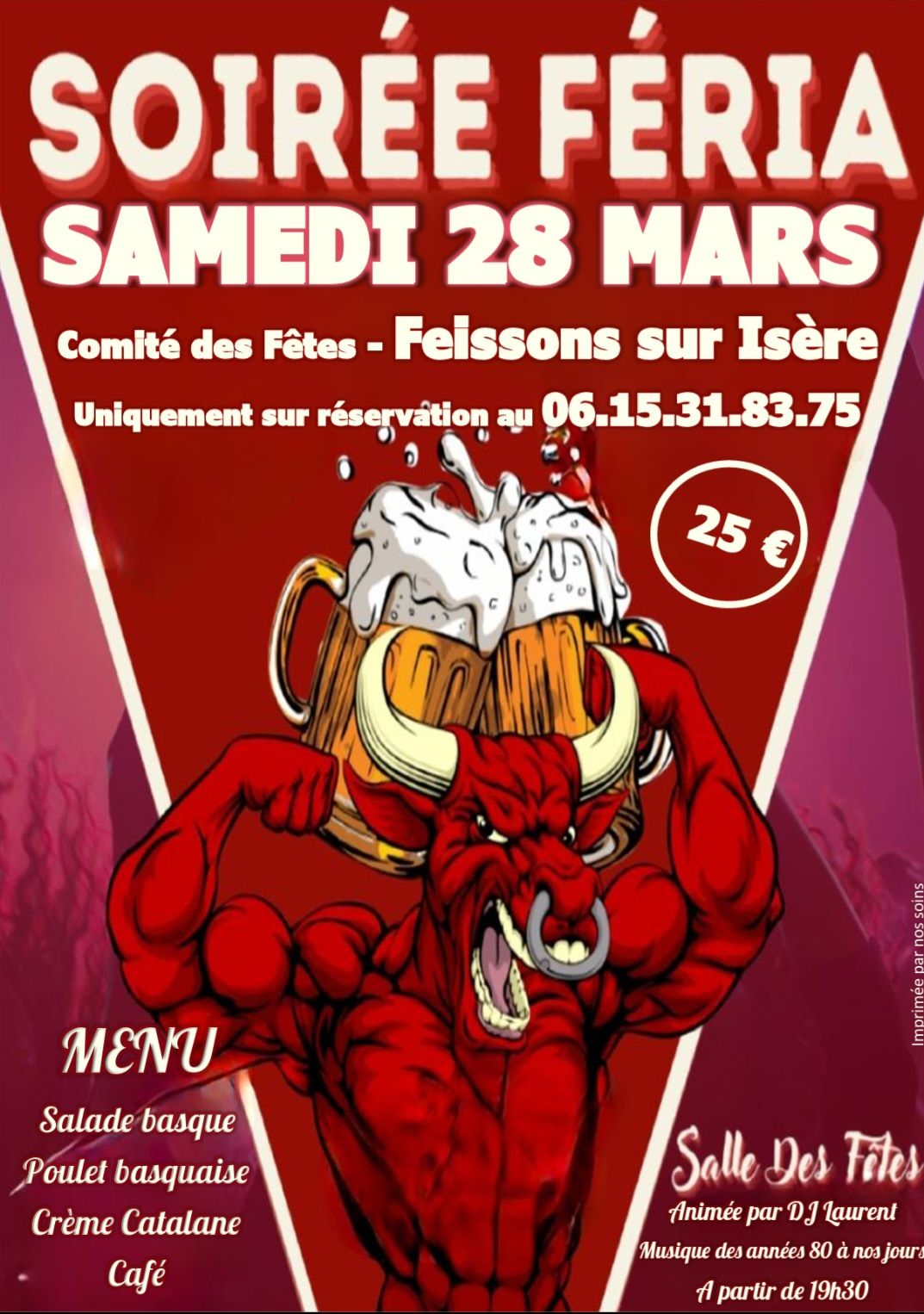 [Feissons-sur-Isère] Soirée Féria