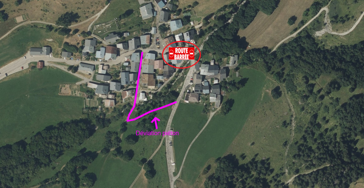 🚧 Grand Nâves : déviation piétonne en place jusqu’au 23 octobre 🚧